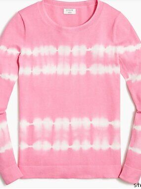 NWT J. Crew Tie-Dye Teddie Sweater